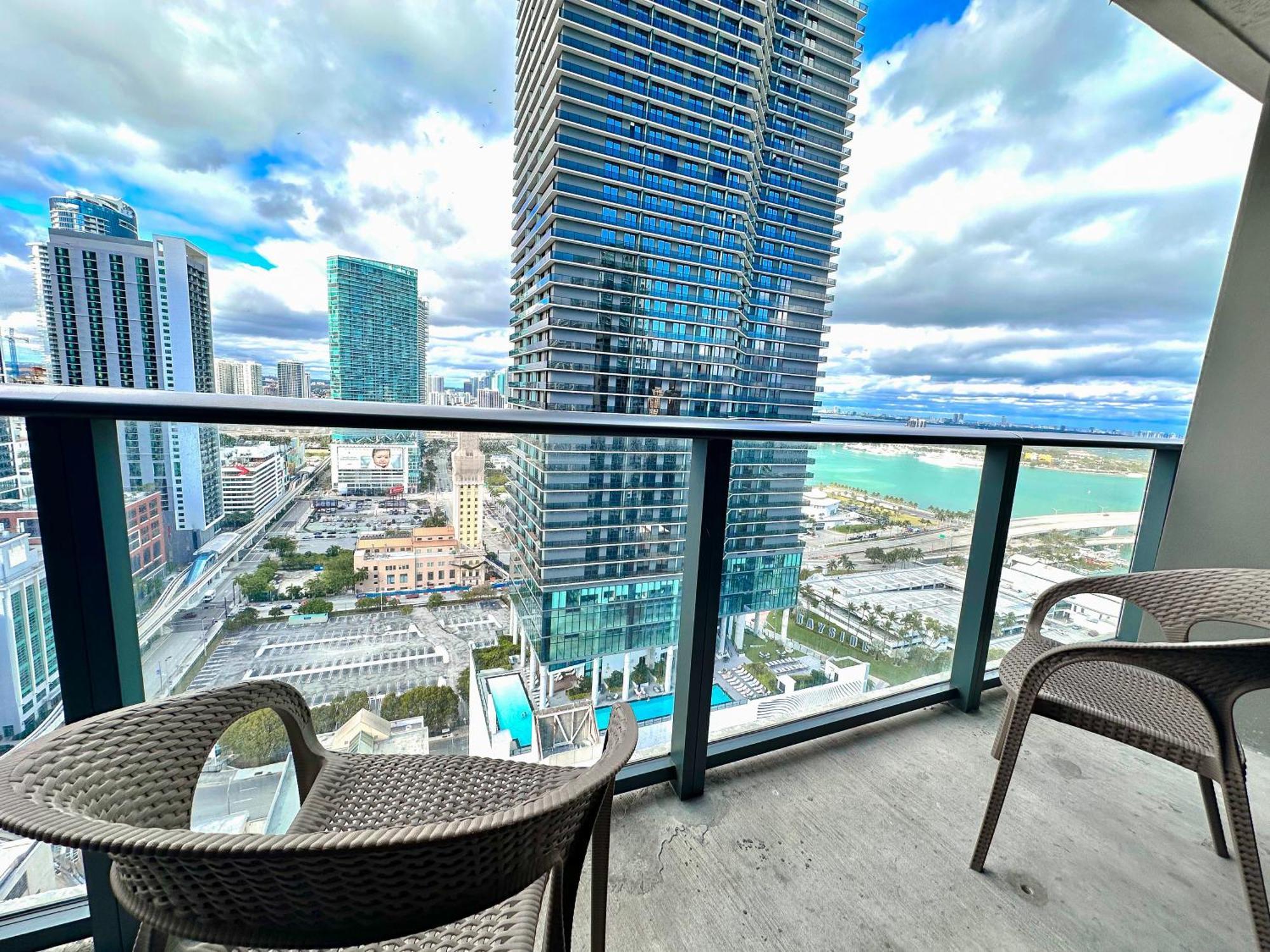 Luxury Loft - Free Parking - Ocean View - Brickell Downtown Apartment ไมอามี ภายนอก รูปภาพ