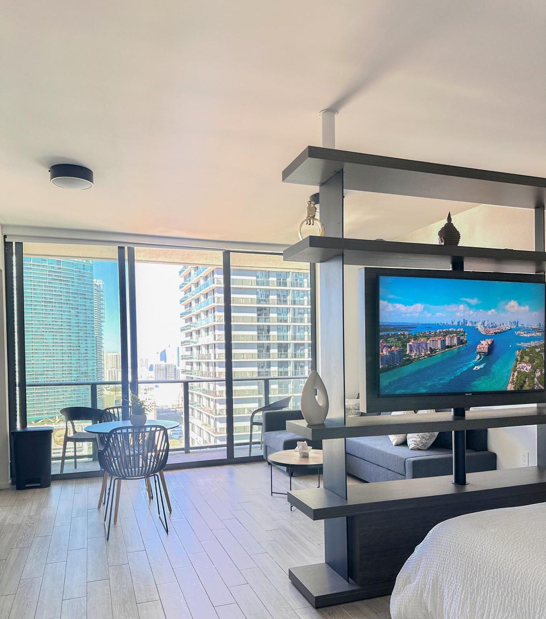 Luxury Loft - Free Parking - Ocean View - Brickell Downtown Apartment ไมอามี ภายนอก รูปภาพ