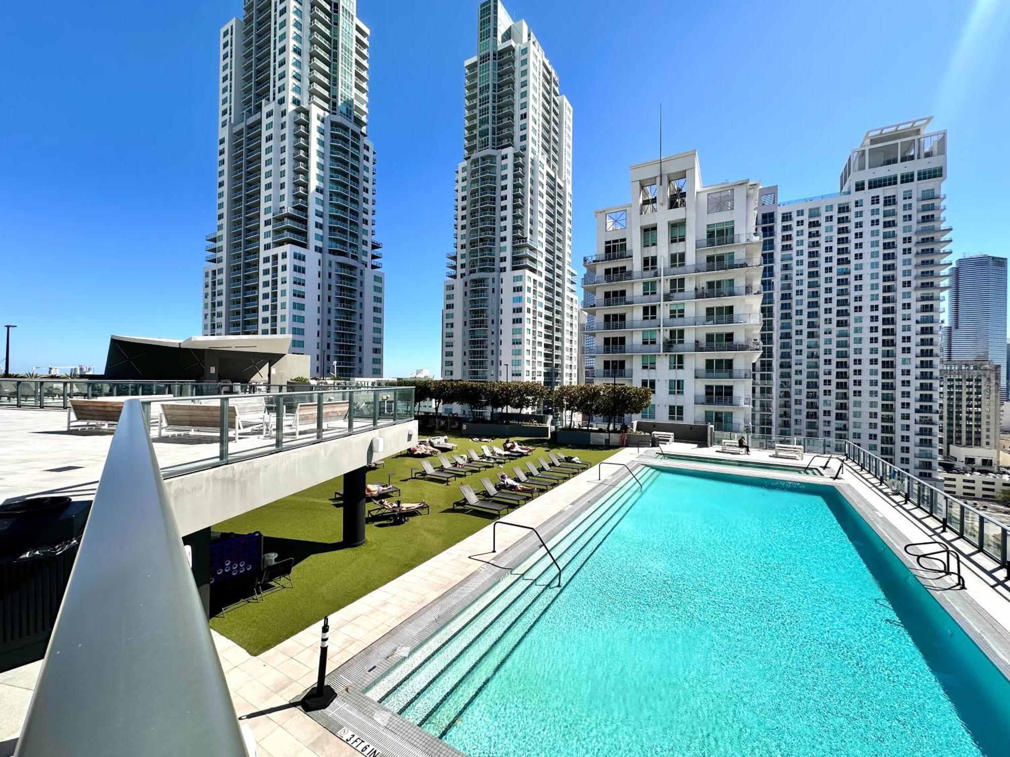 Luxury Loft - Free Parking - Ocean View - Brickell Downtown Apartment ไมอามี ภายนอก รูปภาพ
