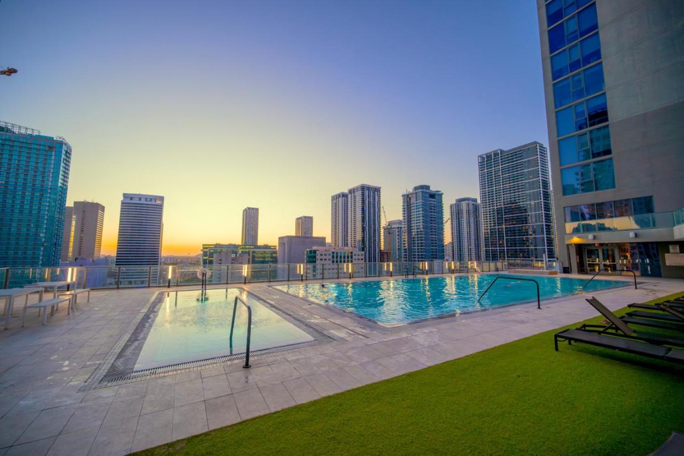 Luxury Loft - Free Parking - Ocean View - Brickell Downtown Apartment ไมอามี ภายนอก รูปภาพ