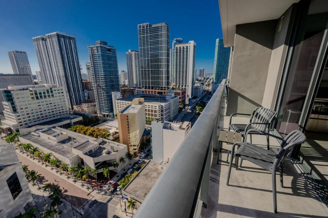 Luxury Loft - Free Parking - Ocean View - Brickell Downtown Apartment ไมอามี ห้อง รูปภาพ
