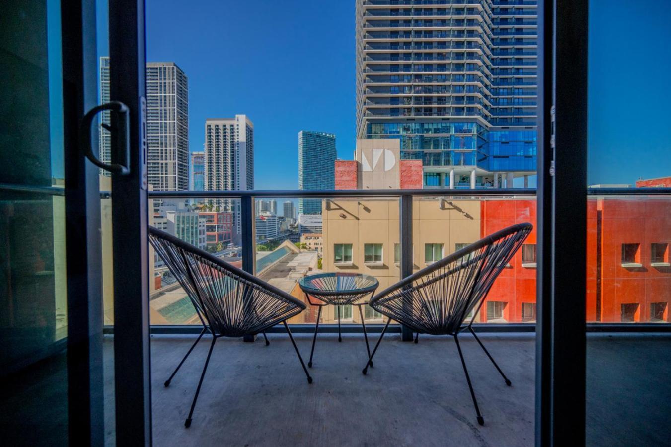 Luxury Loft - Free Parking - Ocean View - Brickell Downtown Apartment ไมอามี ห้อง รูปภาพ
