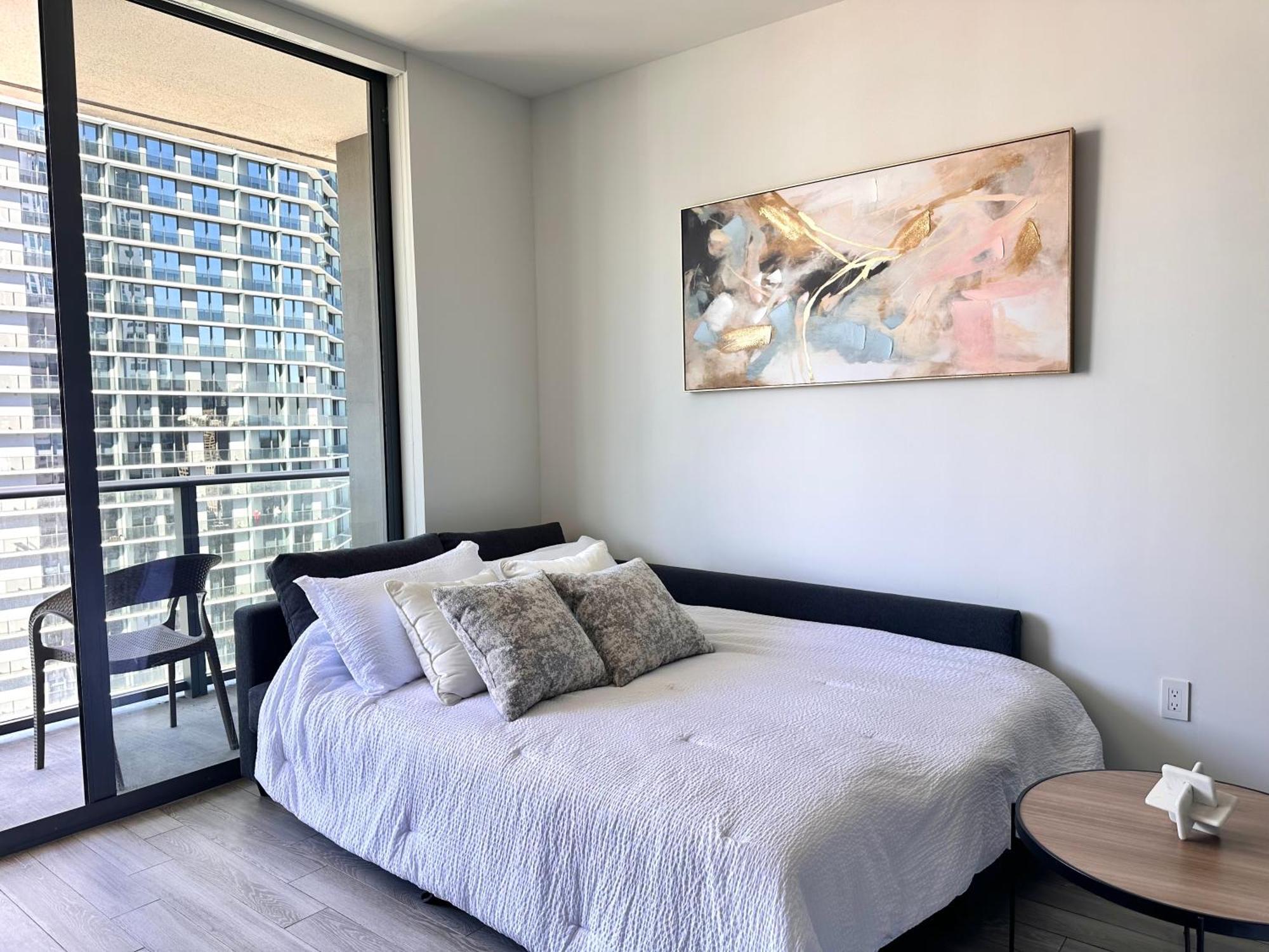 Luxury Loft - Free Parking - Ocean View - Brickell Downtown Apartment ไมอามี ห้อง รูปภาพ