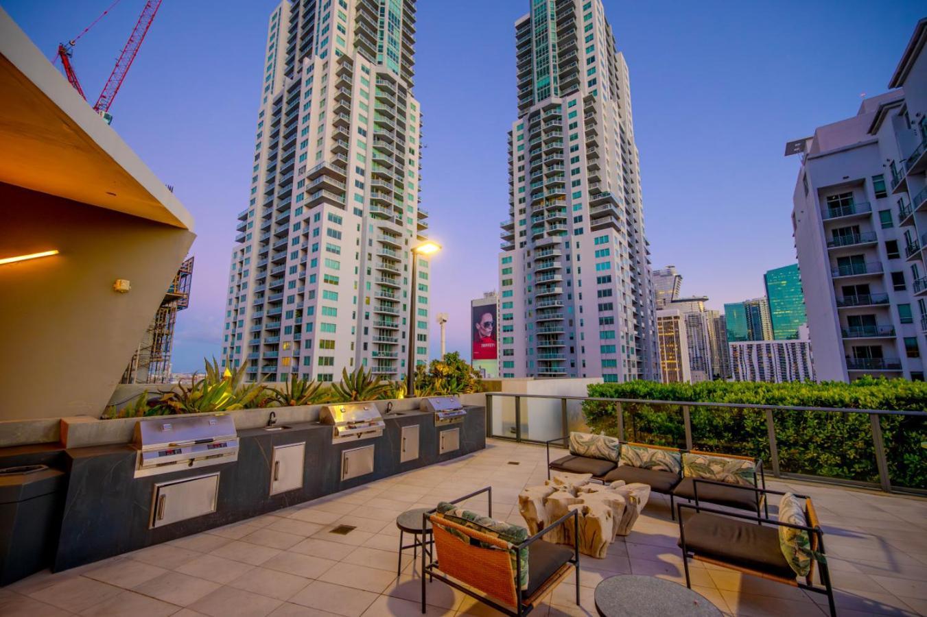 Luxury Loft - Free Parking - Ocean View - Brickell Downtown Apartment ไมอามี ภายนอก รูปภาพ