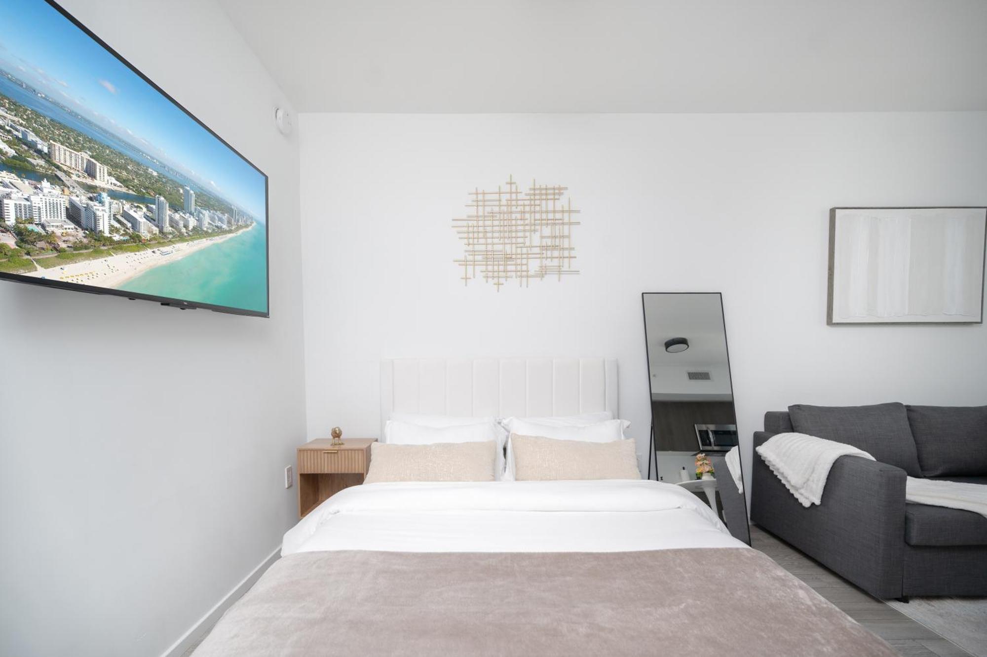 Luxury Loft - Free Parking - Ocean View - Brickell Downtown Apartment ไมอามี ภายนอก รูปภาพ